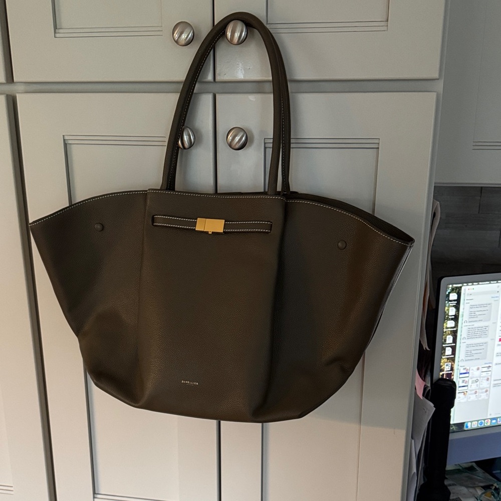 DeMellier Tote with Gold Accent